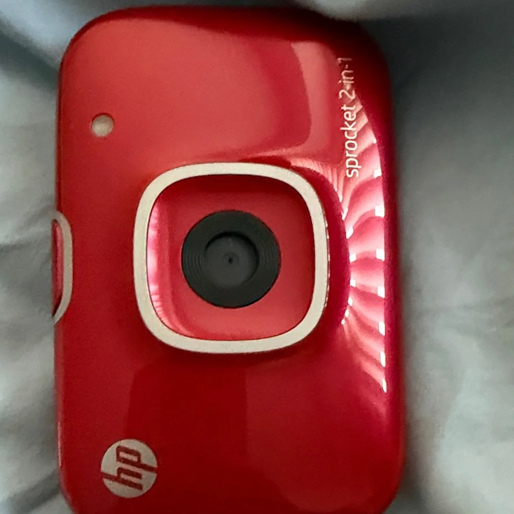 HP Sprocket 2-in-1 Red Instant Camera